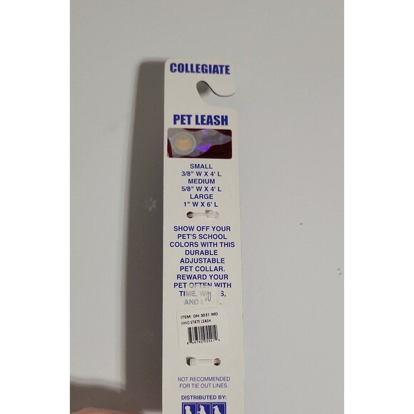 Ohio state buckeyes dog leash - Picture 3 of 4